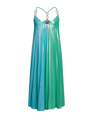 SISTE'S Midi-Kleid Grün 100% Polyester
