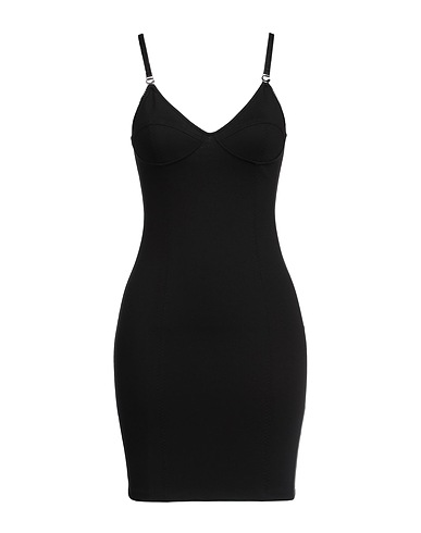 COPERNI Short dress Black 70% Viscose, 25% Polyamide, 5% Elastane