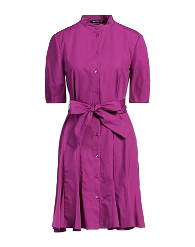 PENNYBLACK Shirt dress Plum 100% Cotton
