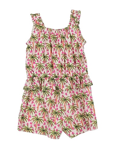 PLEASE Baby jumpsuit  White 100% Cotton
