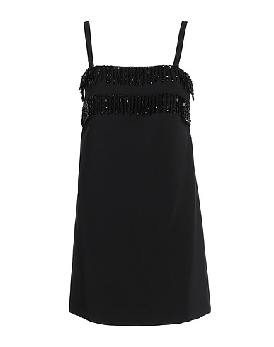 PINKO Vestito corto Nero 98% Poliestere, 2% Elastan