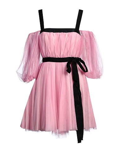 PINKO Short dress Pink 100% Polyamide, Polyester, Viscose