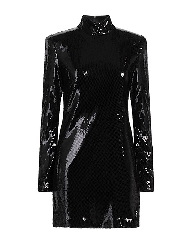 BCBGMAXAZRIA Short dress Black 100% Polyester