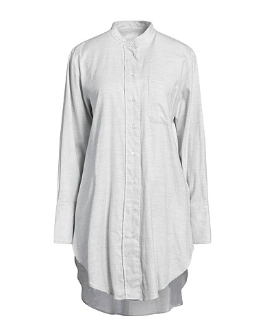 ROBERT FRIEDMAN Patterned shirts & blouses Light grey 62% Cotton, 38% Lyocell
