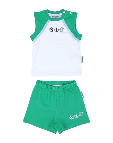 BIKKEMBERGS Baby co-ord  Green 95% Cotton, 5% Elastane