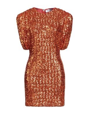 ELISABETTA FRANCHI スパンコールドレス ゴールド レディース
