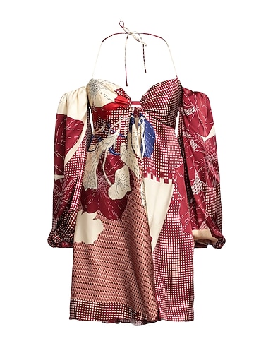 RAQUEL DINIZ Short dress 100% Silk