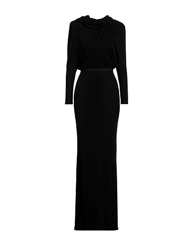 SAINT LAURENT Vestito elegante Nero 100% Viscosa