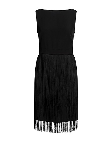 LUCKYLU  Milano Vestito corto Nero 95% Poliestere, 5% Elastan