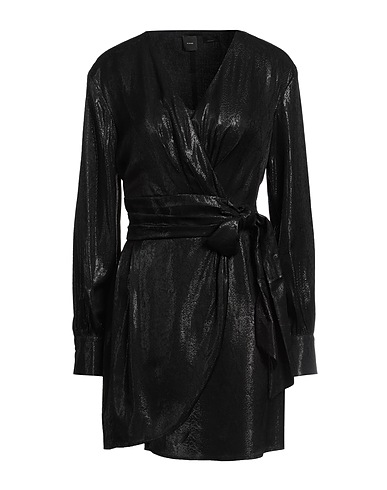 PINKO Elegant dress Black 49% Silk, 40% Viscose, 11% Polyester