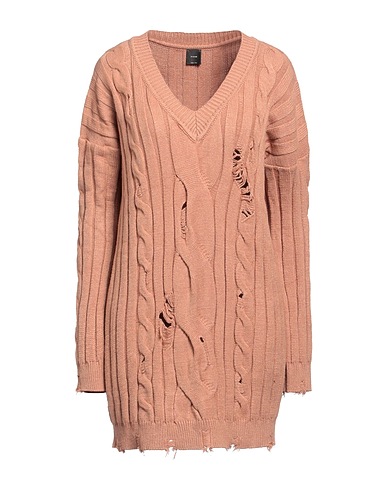PINKO Vestito corto Cammello 50% Viscosa, 26% Poliammide, 24% Poliestere