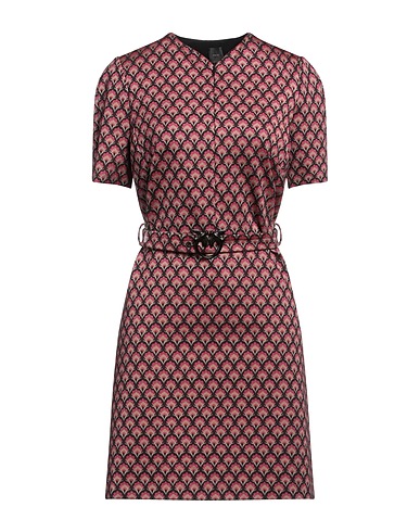 PINKO Kurzes Kleid Fuchsia 52% Polyester, 44% Viskose, 4% Elastan