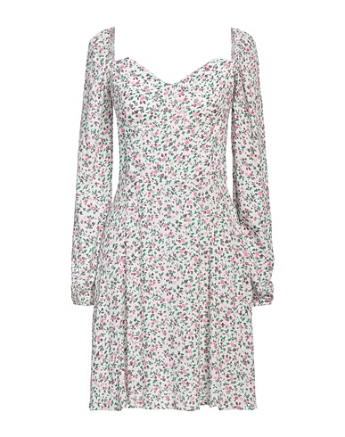 MAR DE MARGARITAS Short dress White 100% Viscose, Polyester