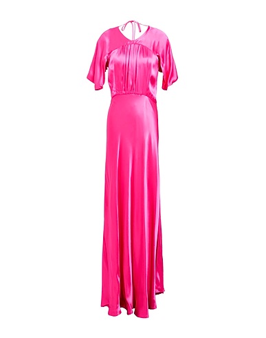 SOLOTRE Long dress Fuchsia 100% Viscose
