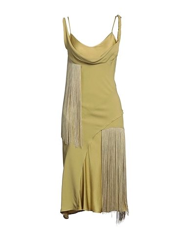 VICTORIA BECKHAM Μίντι φόρεμα VERDE SALVIA 71% Ασετάτ, 29% Βισκόζη