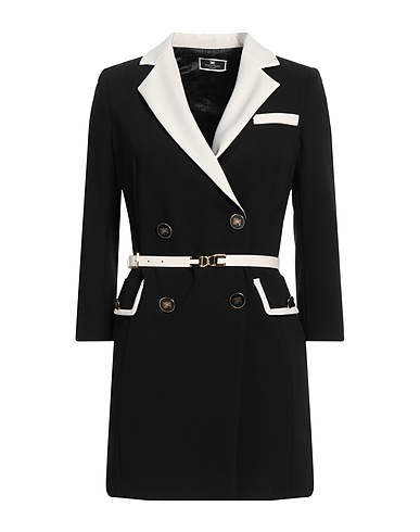 ELISABETTA FRANCHI Blazer dress Black 100% Polyester