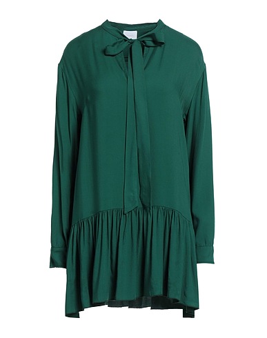 MERCI ITALIA Short dress Dark green 100% Viscose