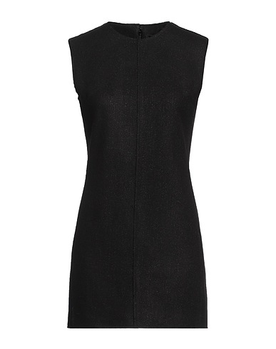 BCBGMAXAZRIA Short dress Black 89% Virgin Wool, 11% Polyamide