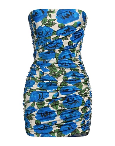 PHILOSOPHY di LORENZO SERAFINI Short dress Blue 80% Polyamide, 20% Elastane