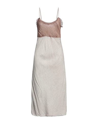 UN-NAMABLE Midi dress 50% Cotton, 50% Linen