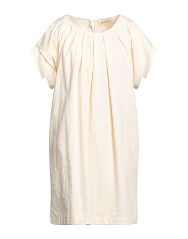 BELLE PIÈCE Short dress Cream 100% Cotton