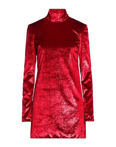 BCBGMAXAZRIA Vestito corto Rosso 100% Poliestere