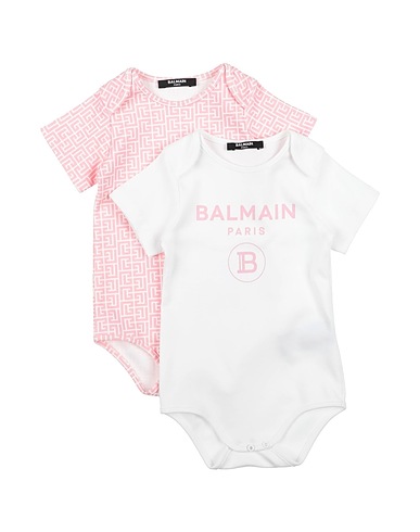 BALMAIN Baby bodysuit White 100% Cotton