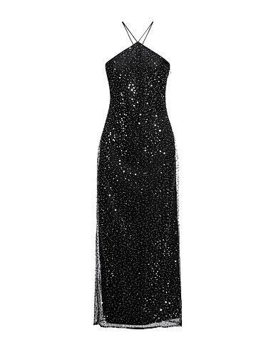 SAMSØE Φ SAMSØE Robe longue NERO 100% Polyester