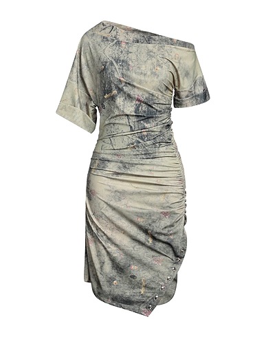WEINSANTO Vestito midi Verde salvia 100% Poliestere