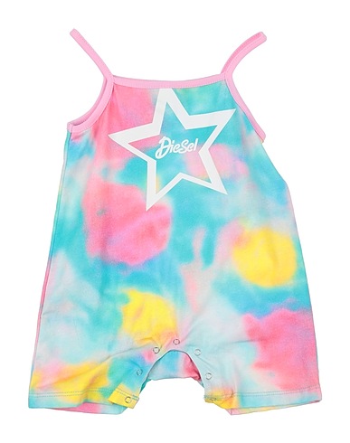 DIESEL Baby jumpsuit  Pink 100% Cotton