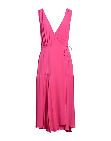 PINKO Midi dress Fuchsia 100% Viscose