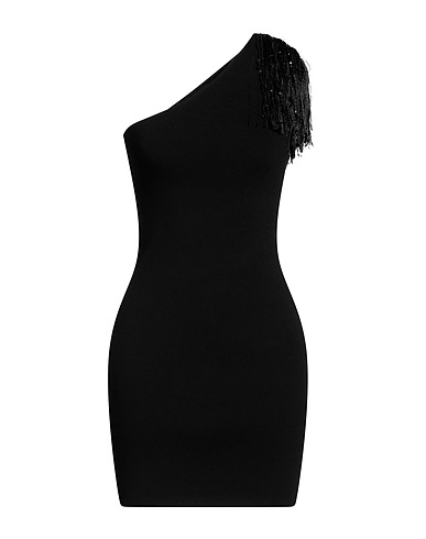 PINKO Elegant dress Black 83% Viscose, 17% Polyester, Glass