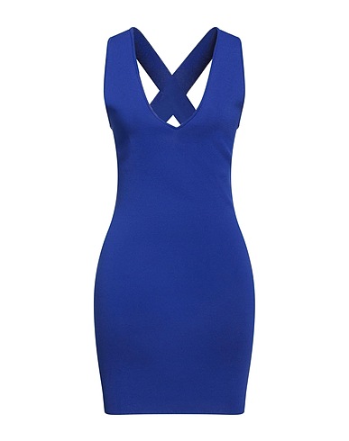 P.A.R.O.S.H. Kurzes Kleid Königsblau 68% Viskose, 32% Polyamid