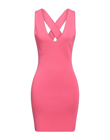 P.A.R.O.S.H. Vestito corto Rosa 68% Viscosa, 32% Poliammide