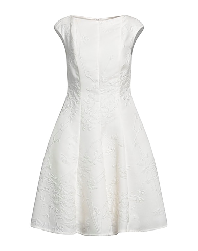 TALBOT RUNHOF Midi dress 34% Polyester, 32% Cotton, 18% Polyamide, 16% Silk