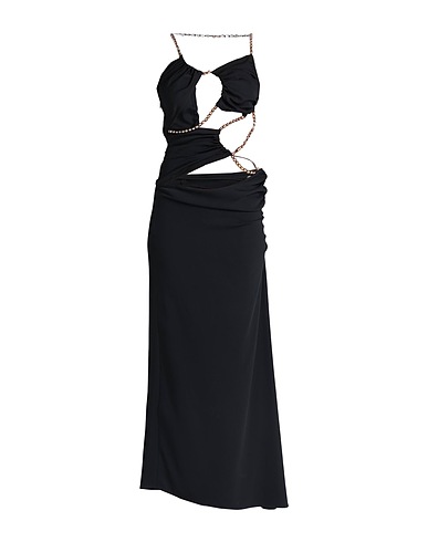 CHRISTOPHER ESBER Long dress Black 96% Viscose, 4% Elastane