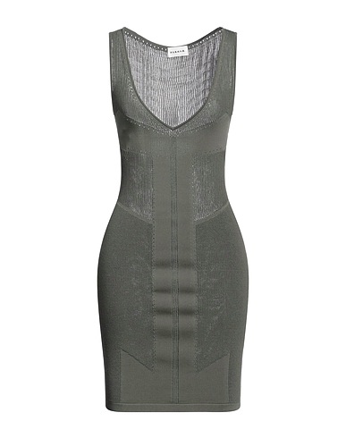 P.A.R.O.S.H. Sheath dress Dark green 80% Viscose, 20% Polyamide