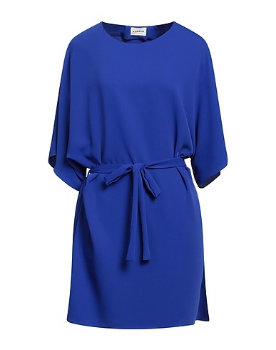 P.A.R.O.S.H. Short dress Bright blue 100% Polyester