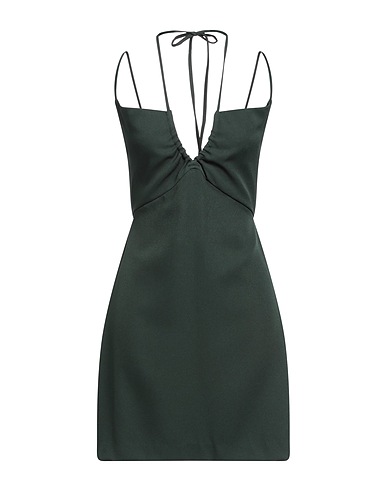 P.A.R.O.S.H. Sheath dress Dark green 97% Polyester, 3% Elastane