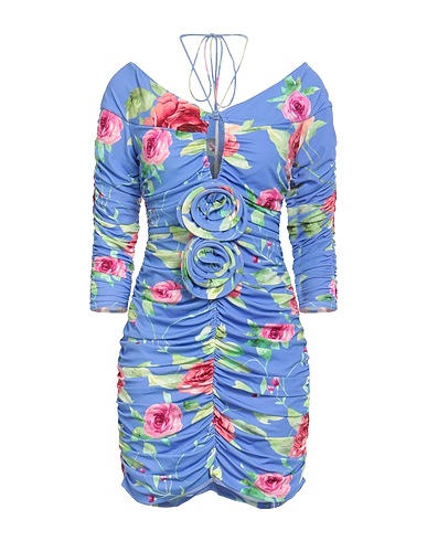 MAGDA BUTRYM Sheath dress Light blue 92% Viscose, 8% Elastane