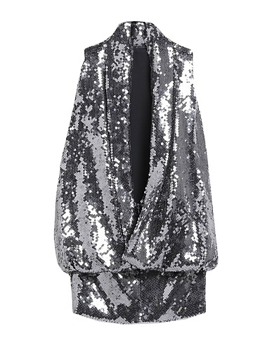 16ARLINGTON Kurzes Kleid Braungrau 95% Polyester, 5% Elastan