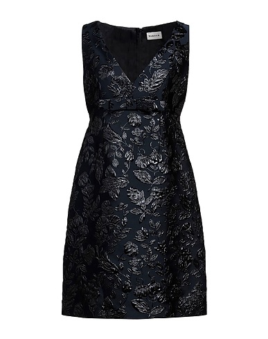 P.A.R.O.S.H. Kurzes Kleid Nachtblau 63% Polyester, 23% Polyamid, 14% Metallfaser