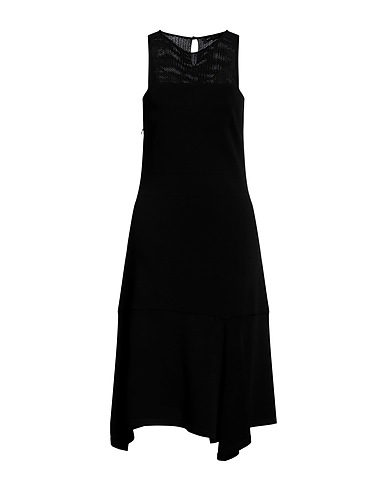 BCBGMAXAZRIA Vestito midi Nero 80% Viscosa, 20% Nylon