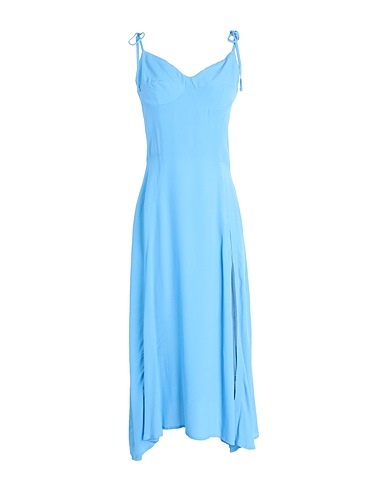 MAR DE MARGARITAS Midi dress Light blue 100% Viscose