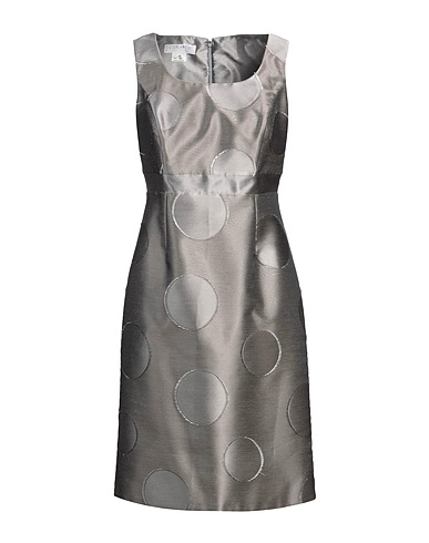 CAILAN'D Midi dress Grey 100% Polyester