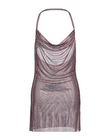 GIUSEPPE DI MORABITO Sheath dress Mauve 82% Polyamide, 18% Elastane