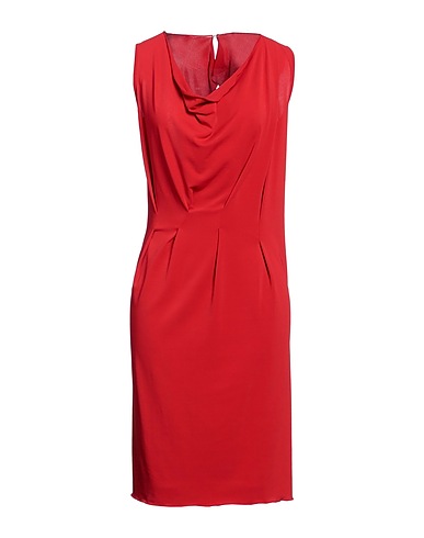 BYBLOS Short dress Red 95% Polyamide, 5% Elastane