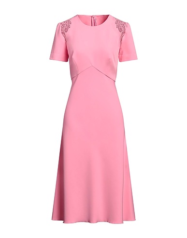 ERMANNO SCERVINO ひざ丈ワンピース ピンク ポリエステル 94% / ポリウレタン 6%