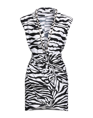 HOUSE OF AMEN Short dress 80% Polyamide, 20% Elastane, Aluminum