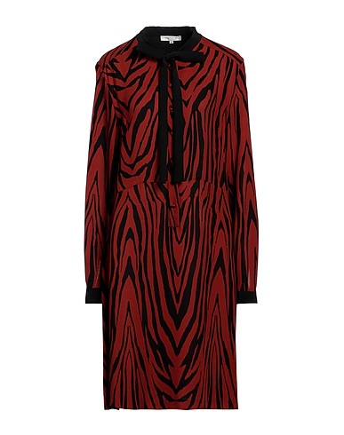 GOSSIP Shirt dress Brown 100% Viscose